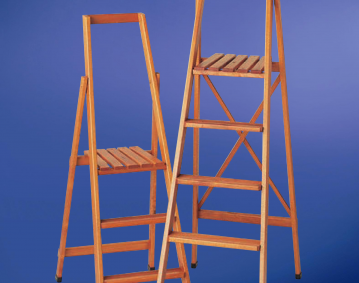 scala apribile in legno